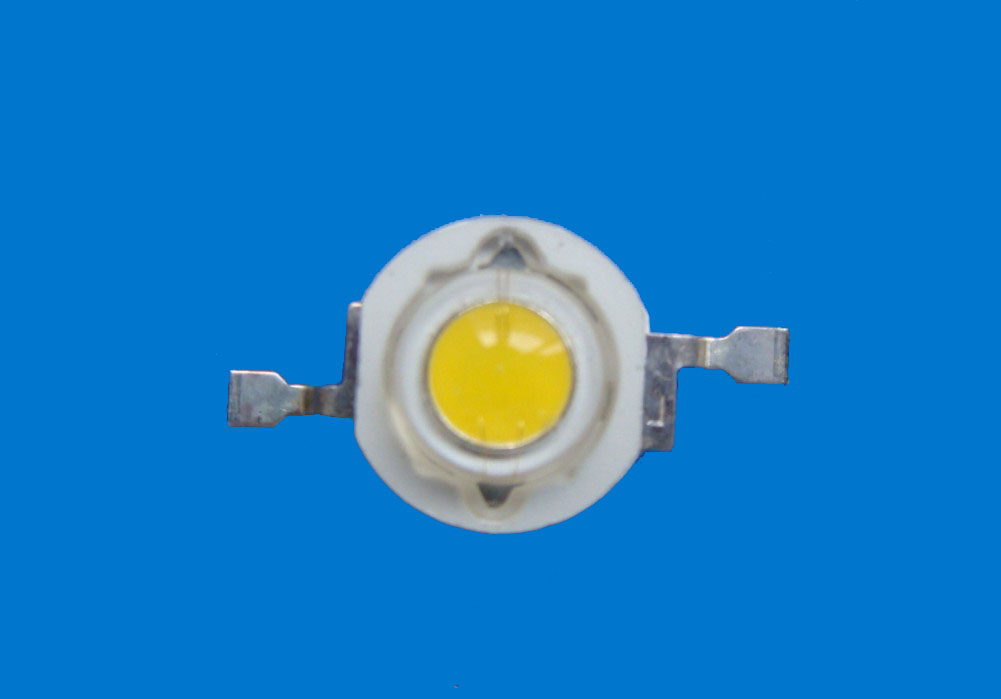 Silicone encapsulated LED die top